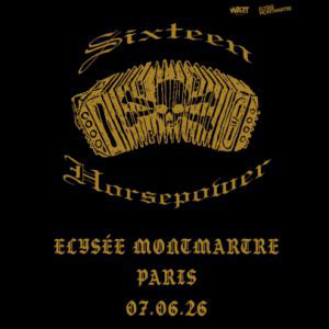 16 Horsepower en concert Elysée Montmartre en juin 2026