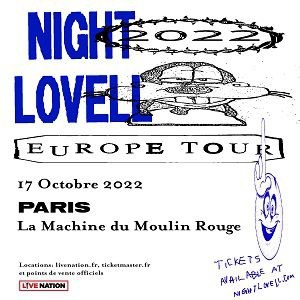 Night Lovell à La Machine du Moulin Rouge