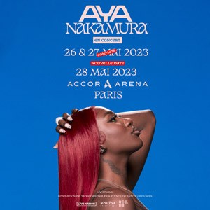 Aya Nakamura Accor Arena - Paris du 26 au 28 mai 2023