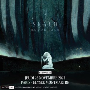 Skáld en concert à l'Elysée Montmartre en 2023