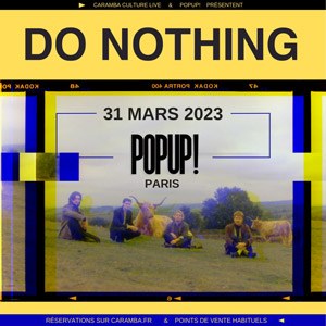 Do Nothing Pop Up! - Paris vendredi 31 mars 2023