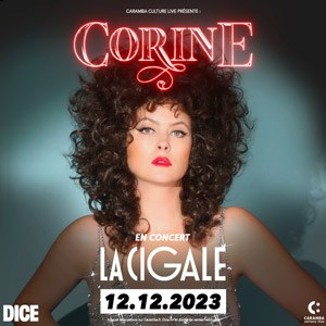 Corine en concert à La Cigale en décembre 2023