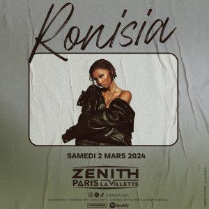 Ronisia en concert au Zénith de Paris en mars 2024