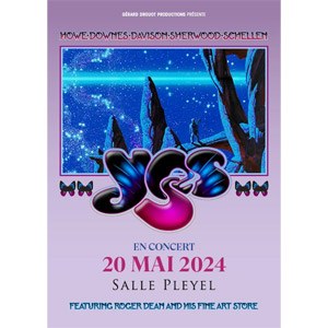 Yes en concert à la Salle Pleyel en mai 2024