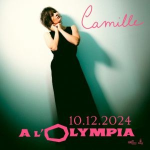 Camille en concert à L'Olympia en décembre 2024