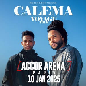 Calema à Paris à l'Accor Arena en janvier 2025