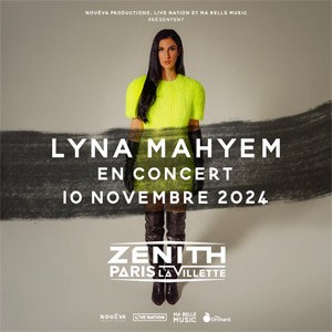 Lyna Mahyem en concert au Zénith de Paris en 2024