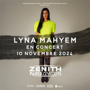 Lyna Mahyem en concert au Zénith de Paris en 2024