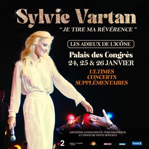 Sylvie Vartan en concert au Palais des Congrès en 2025