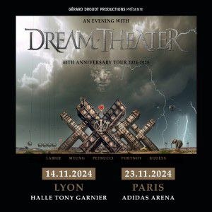 Dream Theater en concert à l'Adidas Arena