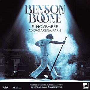 Benson Boone en concert à l'Adidas Arena en 2024