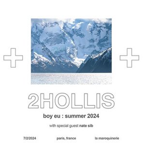 2Hollis en concert à La Maroquinerie en 2024