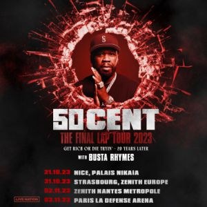 50 Cent en concert à Paris La Défense Arena