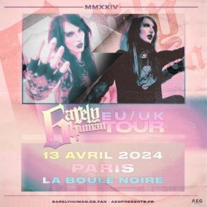 6Arelyhuman en concert à La Boule Noire en 2024
