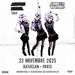 6Arelyhuman en concert Le Bataclan le 23 novembre 2025