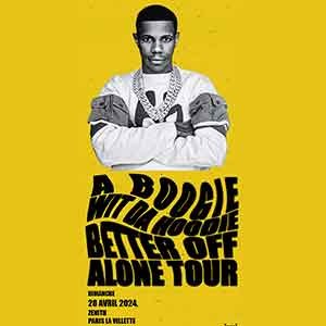 A Boogie Wit Da Hoodie en concert au Zénith Paris