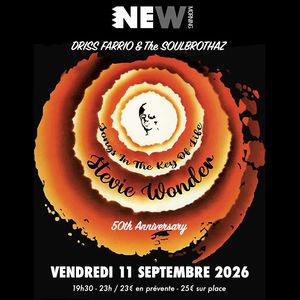 A Stevie Wonder Celebration New Morning Paris 2026