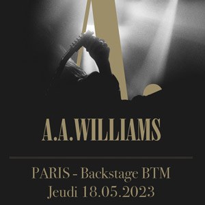 A.A. Williams en concert au Backstage By the Mill
