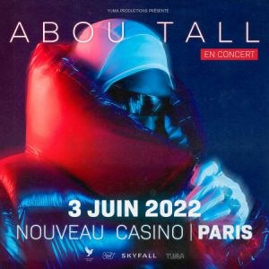 Abou Tall en concert au Nouveau Casino en juin 2022