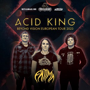 Acid King et Fatima en concert au Glazart le 8 août 2023