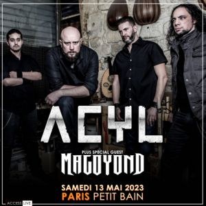 Acyl en concert au Petit Bain en mai 2023