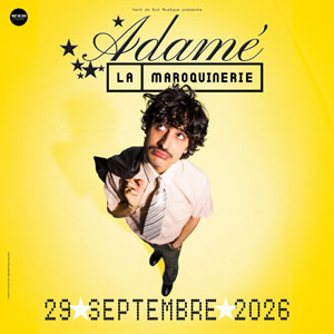Adamé Concert La Maroquinerie Paris 2026