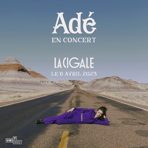 Adé en concert à La Cigale en avril 2023