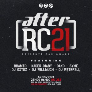 After Party Rc - Live Showcase Open Mic Et Dj Set au 211