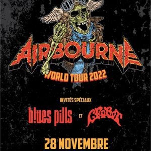 Airbourne en concert au Zénith de Paris en 2022