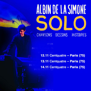 Albin de la Simone en concert Le Centquatre en novembre 2025