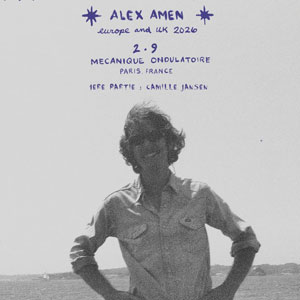 Alex Amen Concert La Mecanique Ondulatoire Paris 2026
