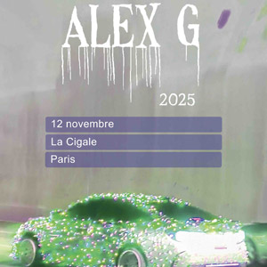 Alex G en concert La Cigale le 12 novembre 2025