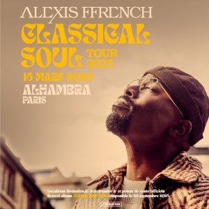 Alexis Ffrench en concert à l'Alhambra en mars 2025