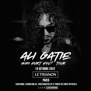 Billets Ali Gatie Le Trianon - Paris mercredi 19 octobre 2022