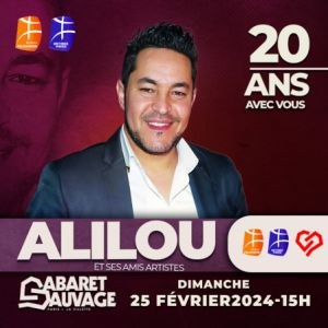 Alilou en concert au Cabaret Sauvage en février 2024