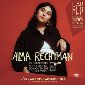 Alma Rechtman en concert L'Archipel le 20 novembre 2025