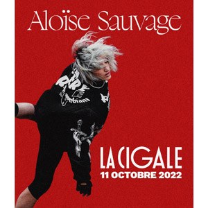 Aloise Sauvage en concert à La Cigale en octobre 2022