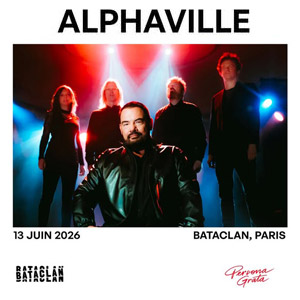 Alphaville en concert Le Bataclan en juin 2026