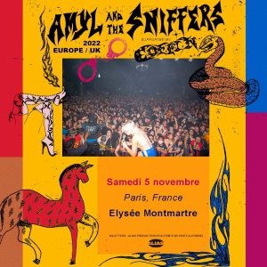 Billets Amyl & The Sniffers Elysée Montmartre - Paris samedi 5 novembre 2022