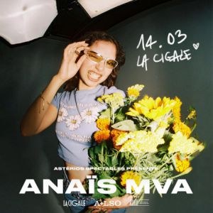 Anaïs Mva en concert à La Cigale en mars 2024