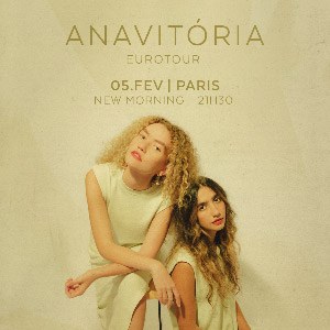 Anavitória en concert au New Morning en mai 2022