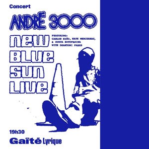 André 3000 en concert à La Gaite Lyrique en juillet 2024