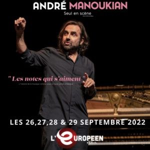 André Manoukian en concert à L'Europeen
