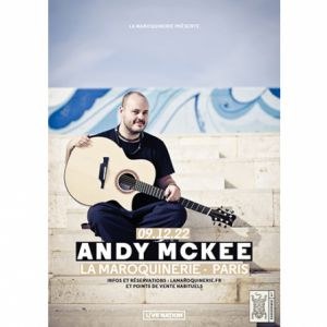 Andy Mckee en concert à La Maroquinerie en 2022