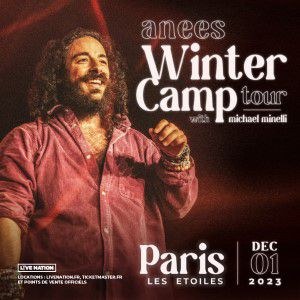 Anees en concert Les Étoiles en décembre 2023