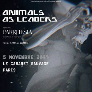 Animals As Leaders en concert au Cabaret Sauvage en novembre 2023