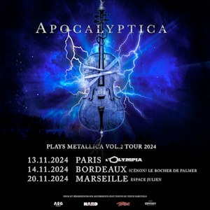 Apocalyptica en concert à L'Olympia en 2024