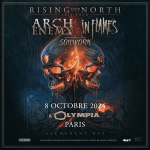 Arch Enemy et In Flames en concert à L'Olympia en octobre 2024
