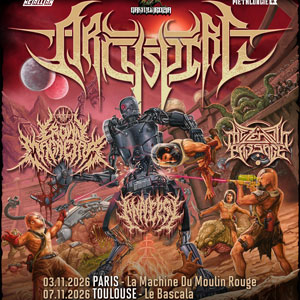 Archspire Concert La Machine du Moulin Rouge Paris 2026