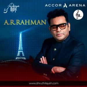 AR.Rahman en concert à l'Accor Arena le 27 septembre 2023